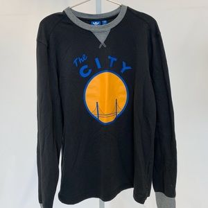 NBA x ADIDAS Golden State Warriors L/S Shirt